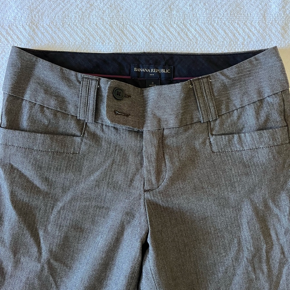 Banana Republic Gray Women's Trousers